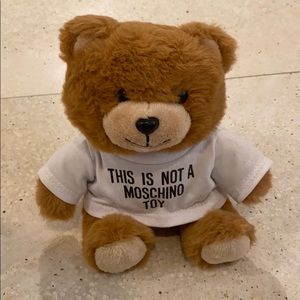 Authentic Moschino bear